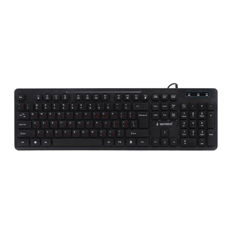 Клавіатура Gembird KB-MCH-04-UA USB Black